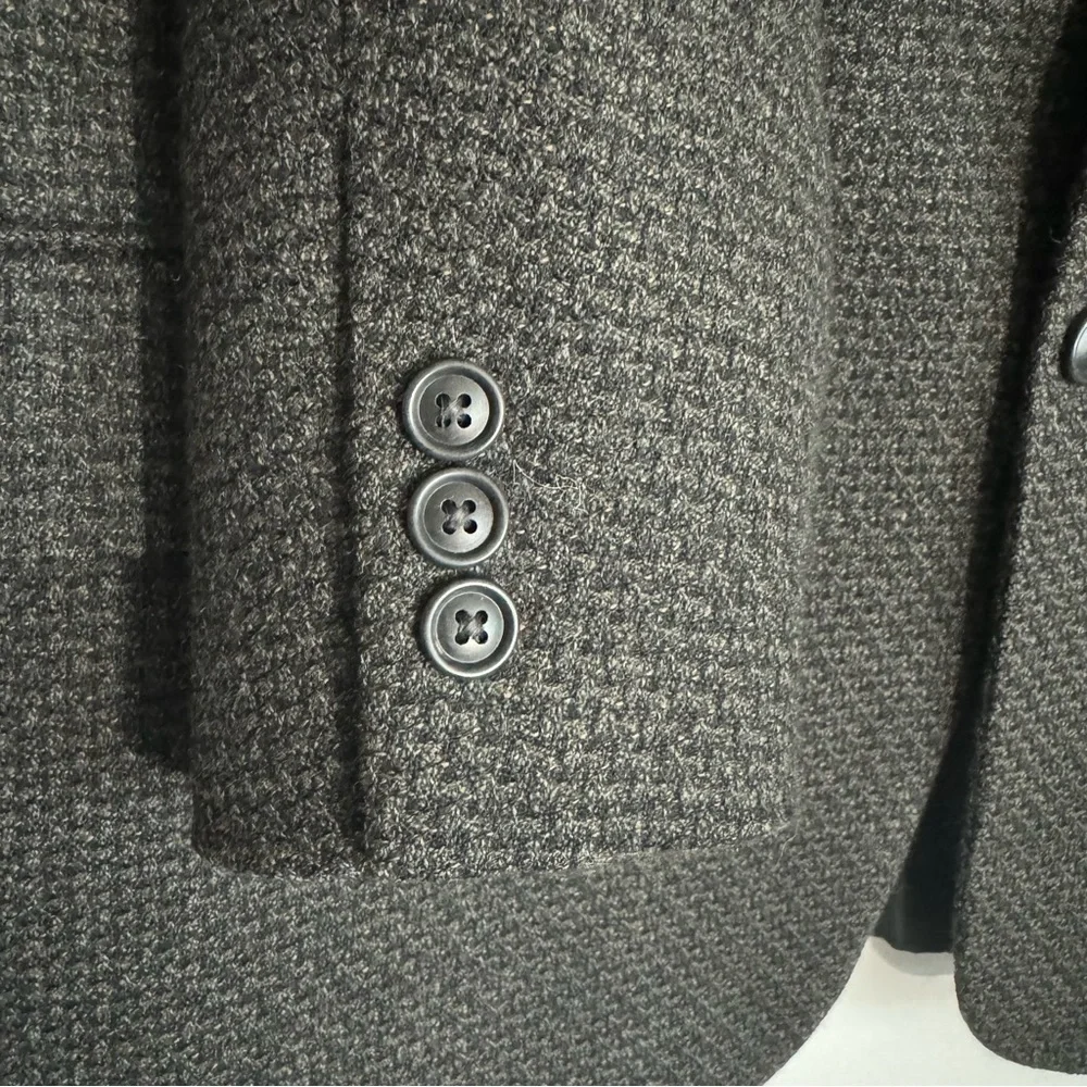 Joseph & Feiss Men’s Grey Wool Single Breasted Two Button Blazer Sport‎ Coat 48L